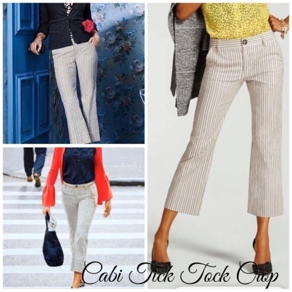 Cabi Tick Tock Crop